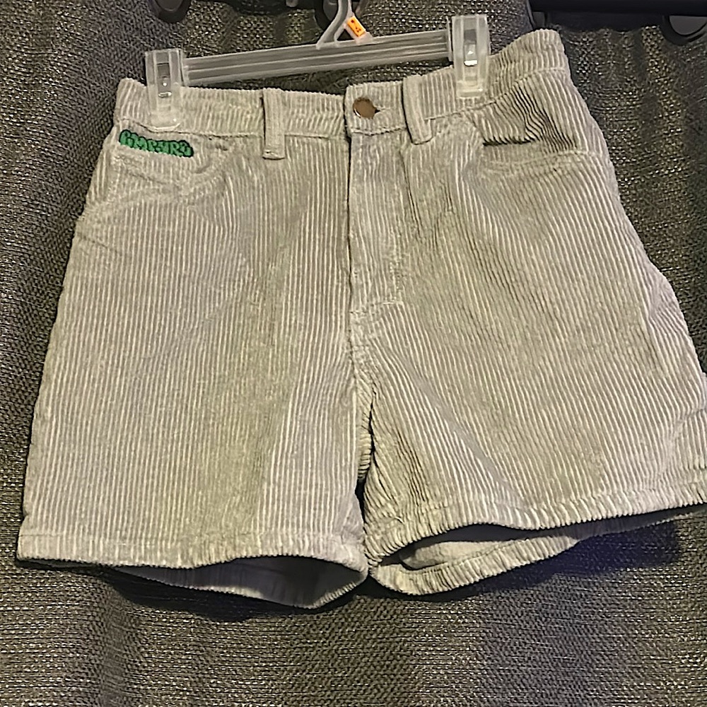 Empyre Laurel Carp Grey Corduroy Shorts